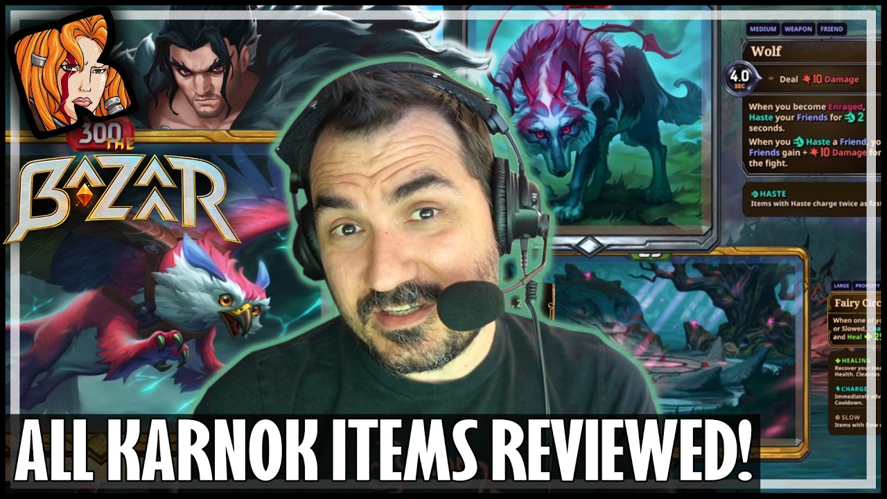 ALL KARNOK ITEMS REVIEWED! - The Bazaar