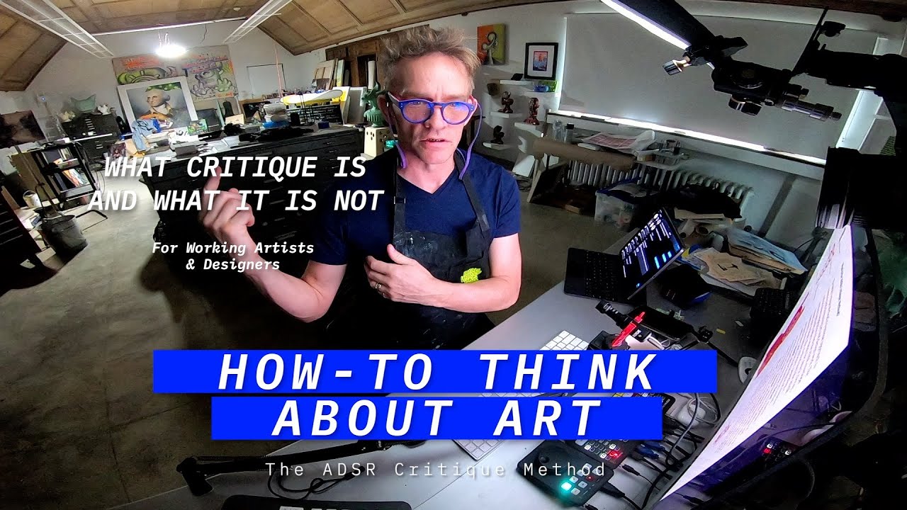 How Art Critique *SHOULD Work. MONSTER EPISODE! - A New Method - In Depth | Elliott Earls