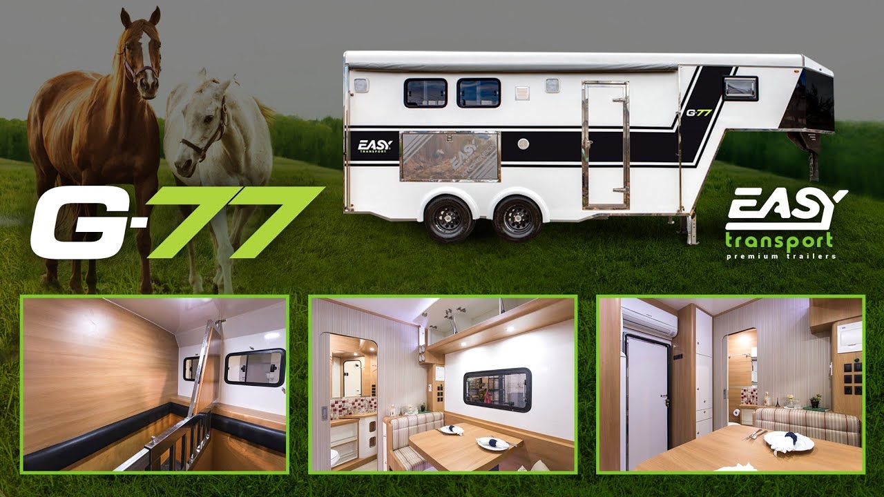 Trailer 2 cavalos Easy Transport - G-77