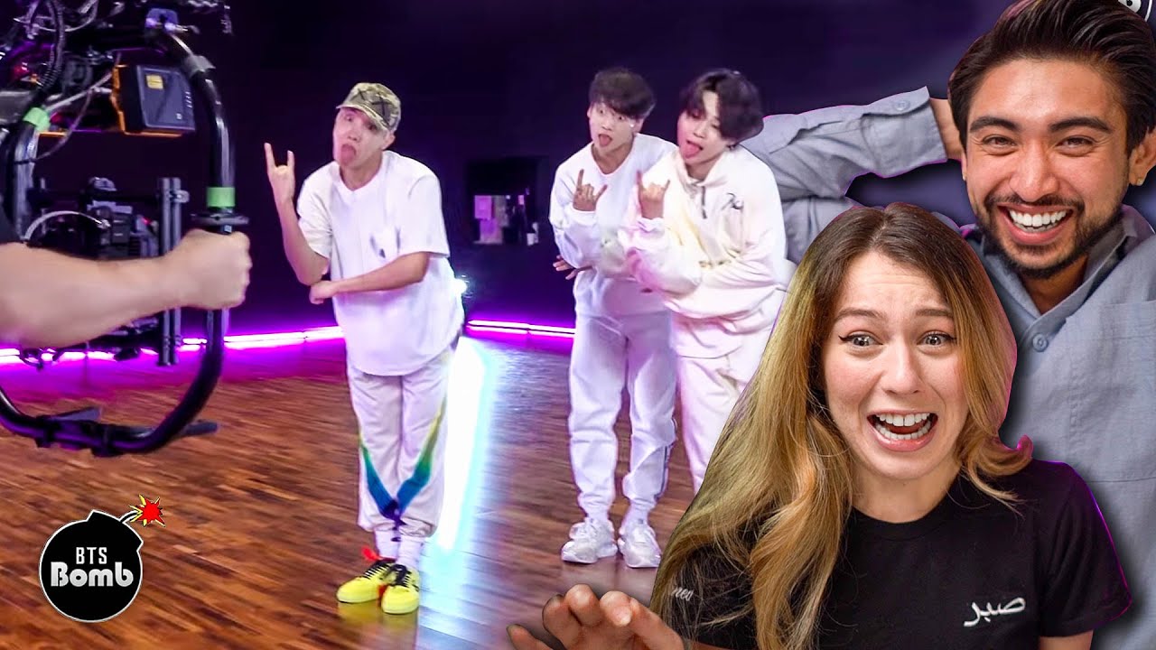 3J 'Butter' ft. Megan Thee Stallion Choreography Behind The Scenes! REACTION