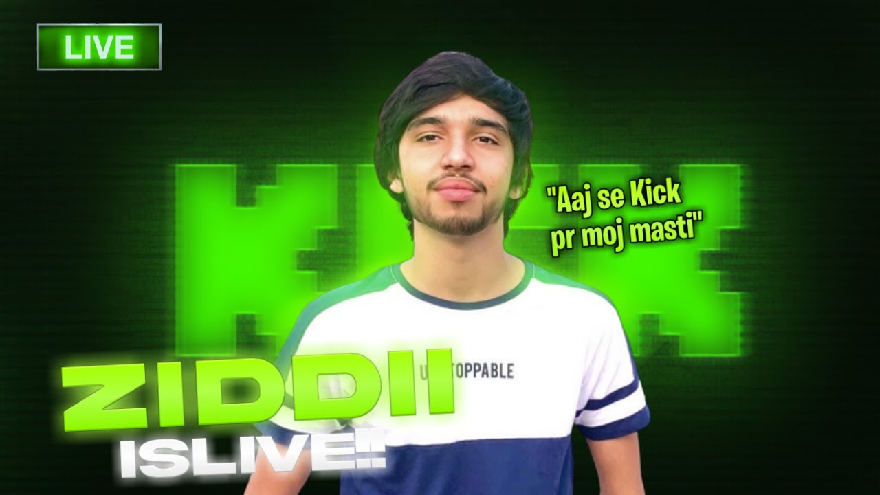 JOIN US ON KICK - LIVESTREAM (CHILL STREAM) - ZIDDISLIVE