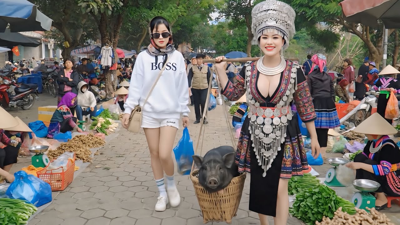 TẤP NẬP CHỢ PHIÊN VÙNG CAO CUỐI NĂM ĐỒ RỪNG QUÝ HIẾM BÁN LA LIỆT