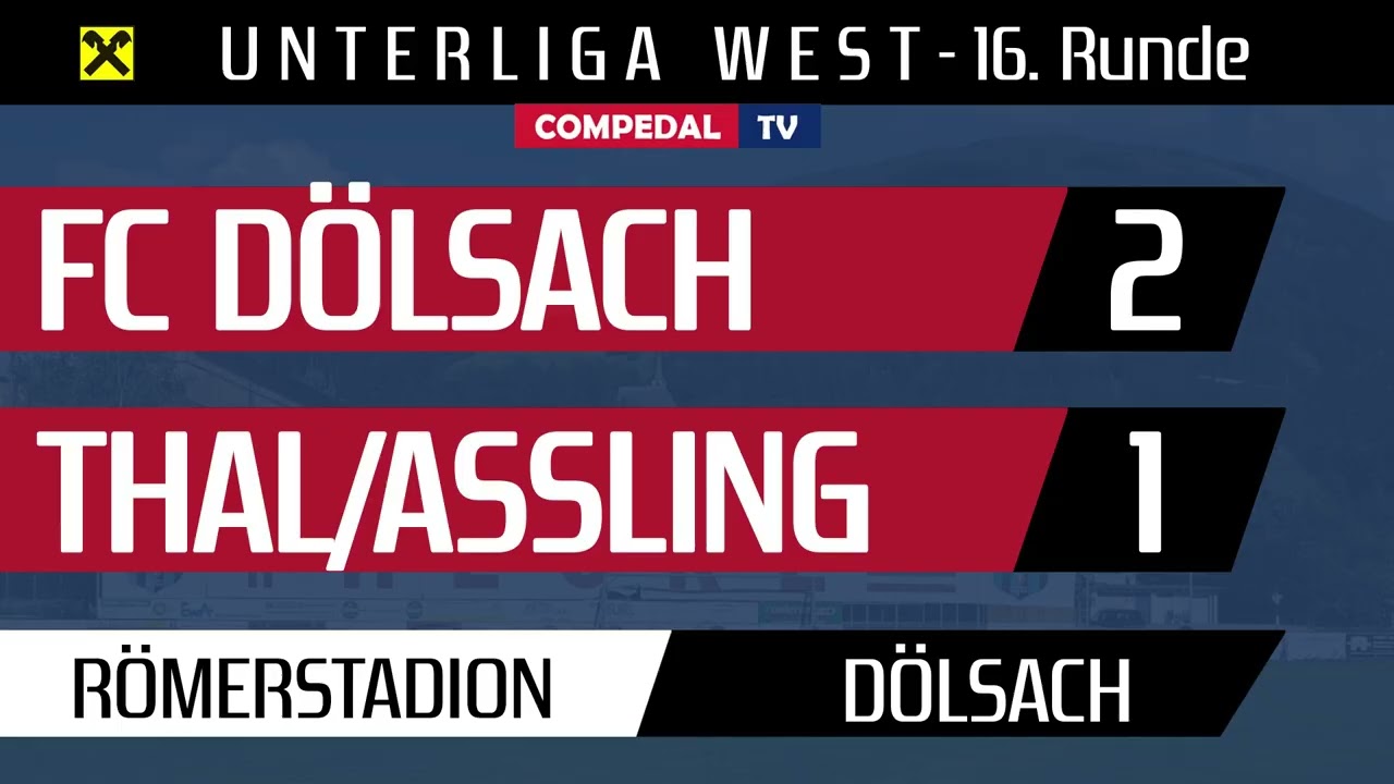 16. Runde: FC Dölsach - URC Thal/Assling 2:1