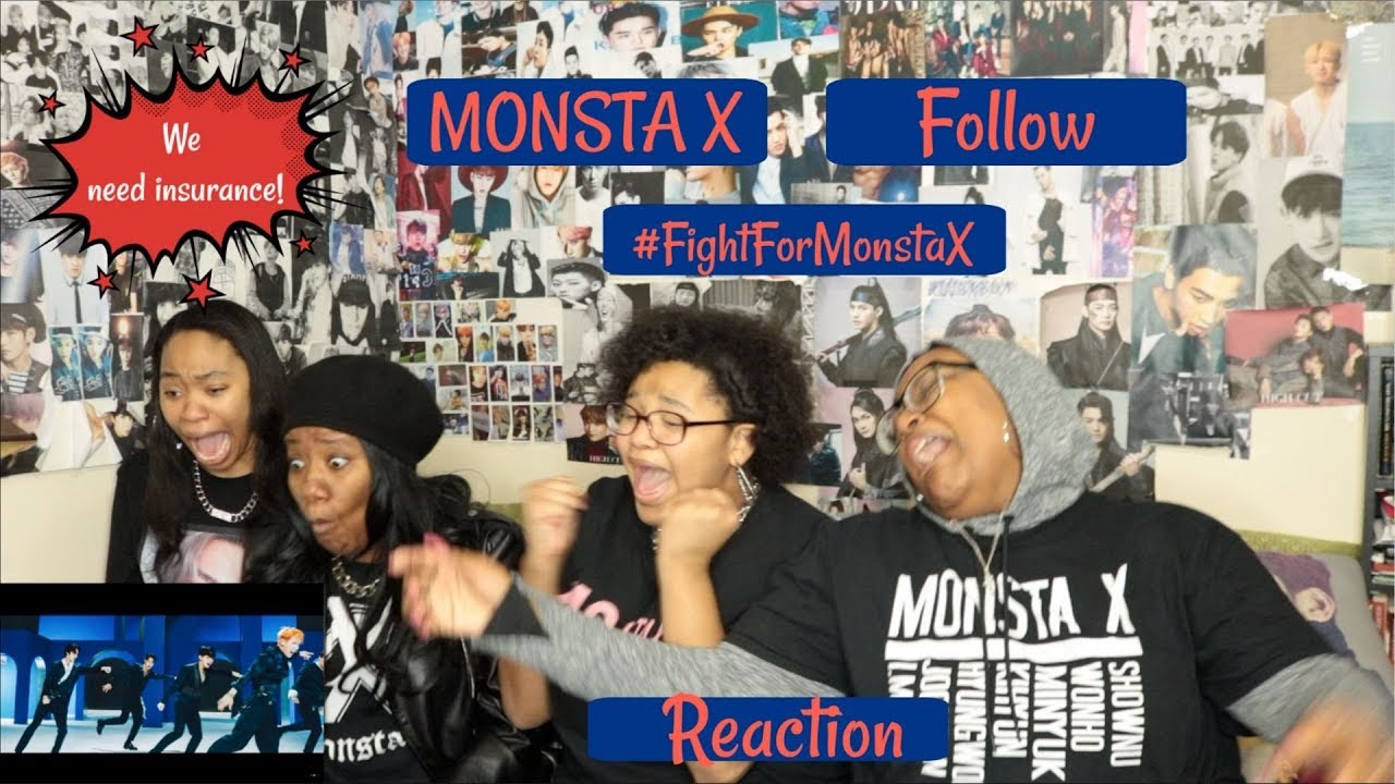 [#절대로_포기는_안해] MONSTA X FOLLOW REACTION [DINNER WAS SERVED!]