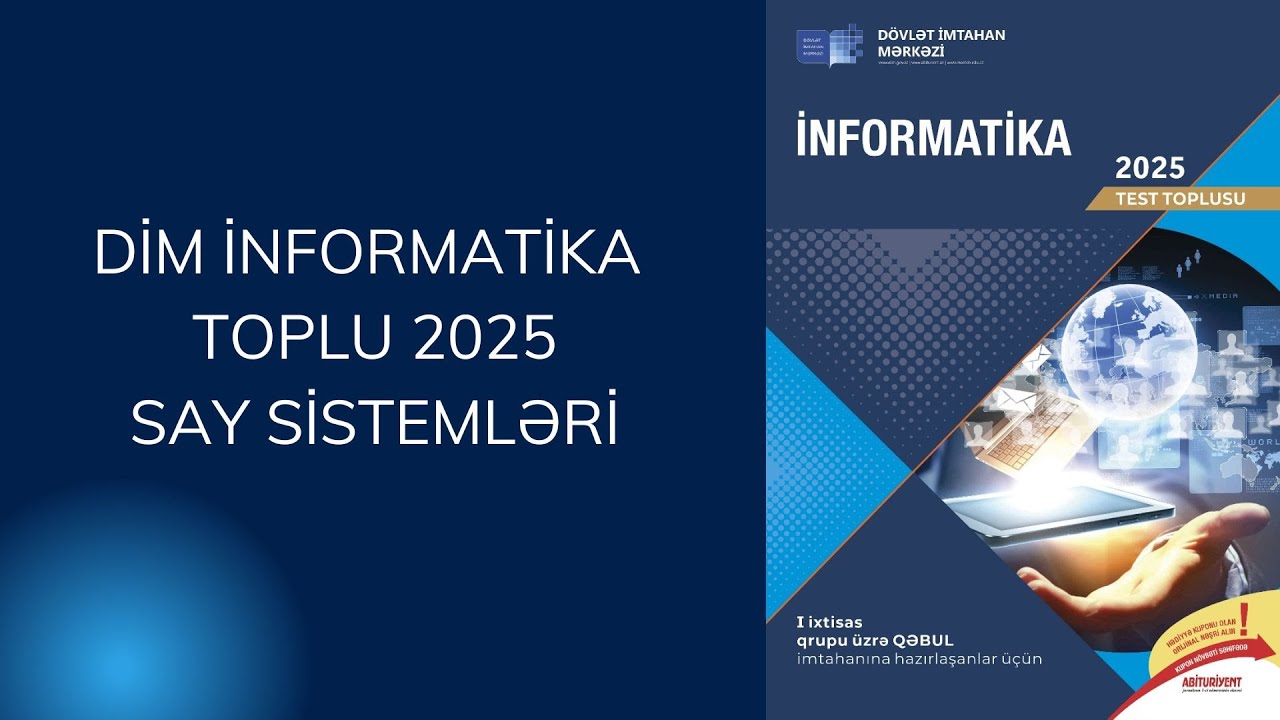 DİM İNFORMATİKA TOPLU 2025 SAY SİSTEMLƏRİ 88-152