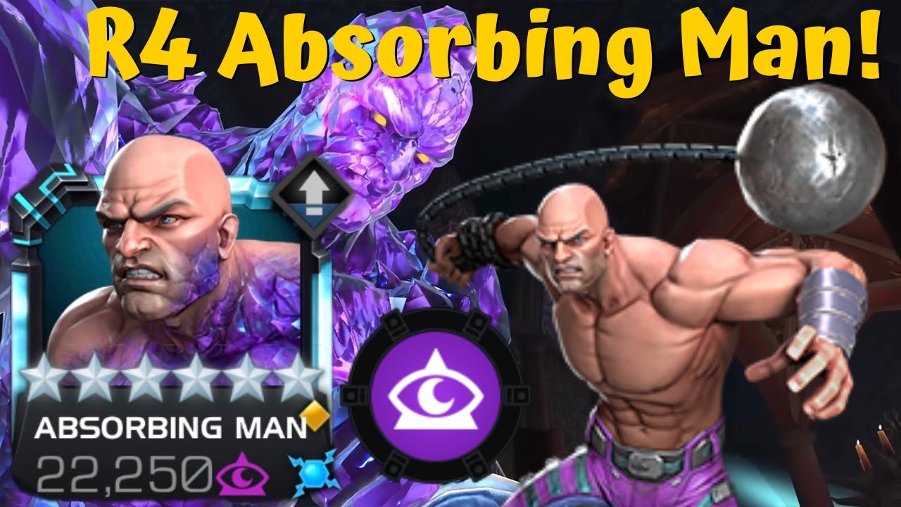 RANK 4 ABSORBING MAN GAMEPLAY!! First Champ 2023! Soo Much Utility! Skillz=Big Damage! 2 Forms! MCOC