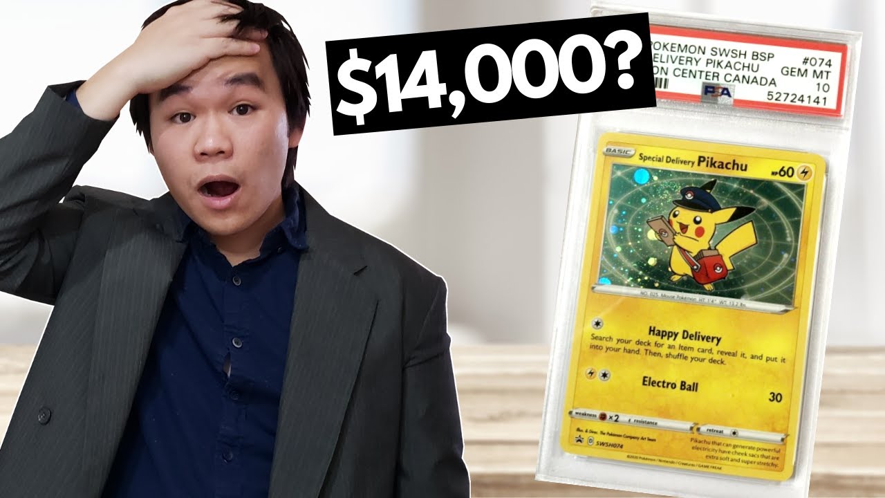 $14,000 PSA 10 Special Delivery Pikachu? And Pokemon Center Skateboard Debacle!