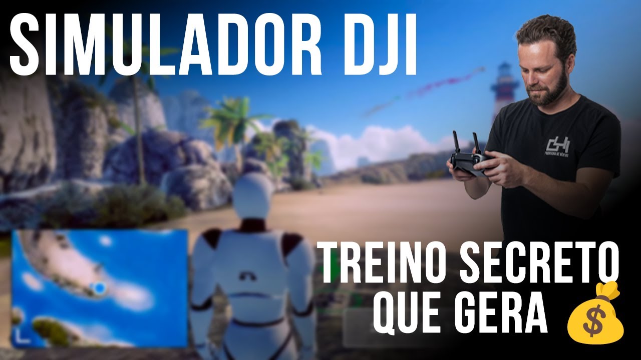 Simulador DJI - O treino escondido que diferencia pilotos amadores de profissionais