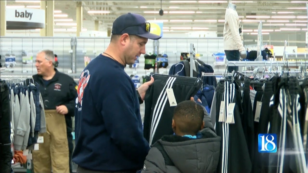 Annual Shop with a Firefighter