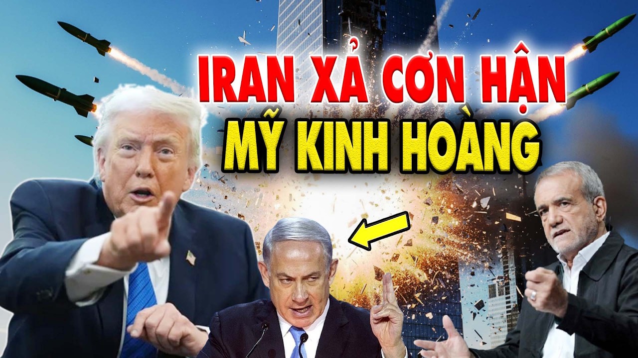 Điểm nóng thế giới 7/3 : Iran xả cơn hận thù ! Mưa đạn chùm trút xuống Israel.