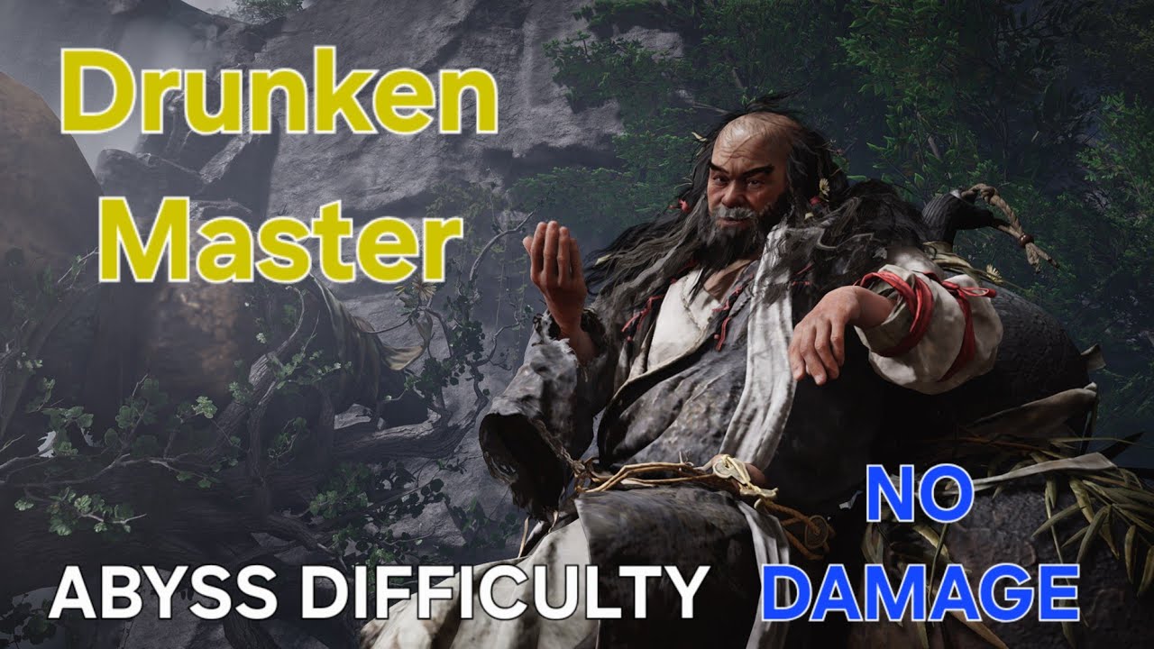 Where Winds Meet - Abyss Trial: Drunken Master (No Damage, Strategic Sword + Heavensquaker Spear)
