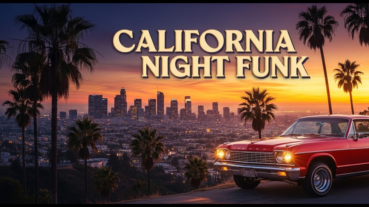 West Coast G-Funk Night Cruise 🌃 Classic Funk Music for Late Night Driving