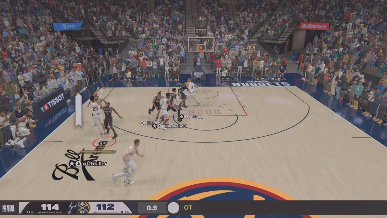 NBA 2K26 Nuggets vs Spurs
