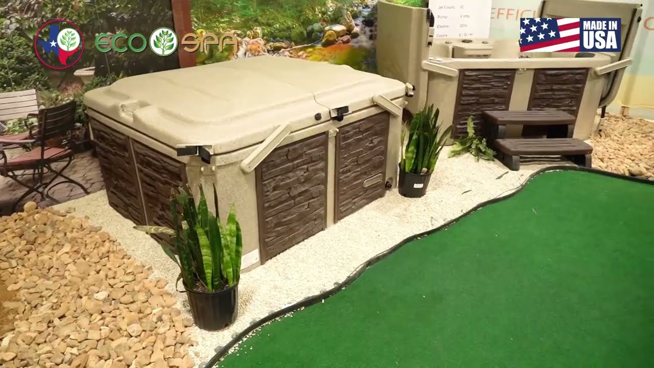 EcoSpa Model E5 - A Two Person Hot Tub