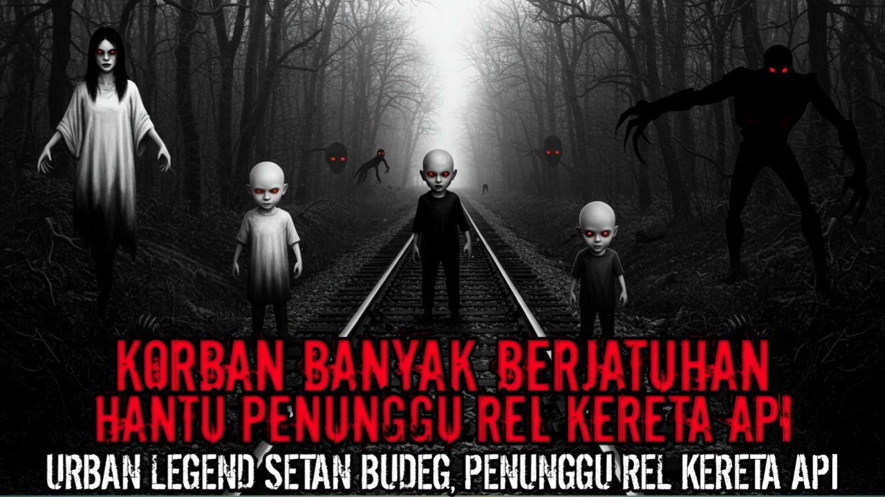 Kisah Nyata Rel Kereta Api Angker &ndash; Urban Legend Hantu Penunggu Rel Tengah Malam