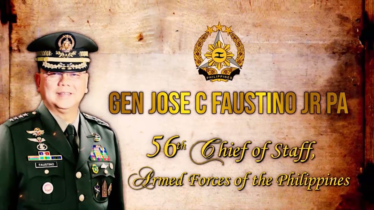 GENERAL JOSE C FAUSTINO ACCOMPLISHMENT AVP | CRSAFP