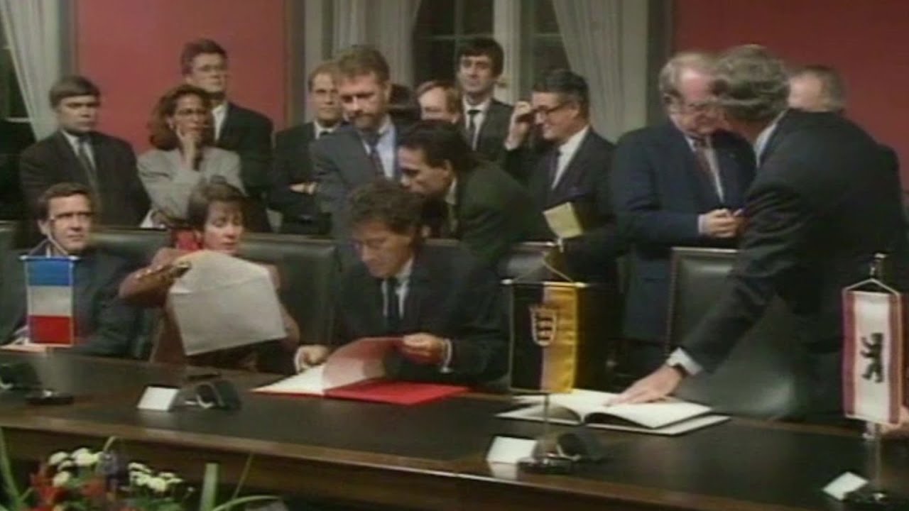 Tagesschau &uuml;ber ARTE-Vertrag (1990)