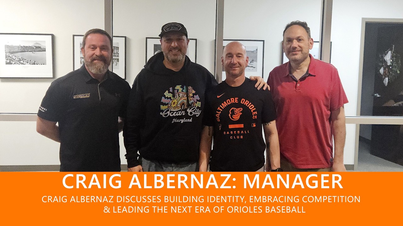 Craig Albernaz Discusses Team Identity, Embracing Competition & Leading a New Era of the Orioles