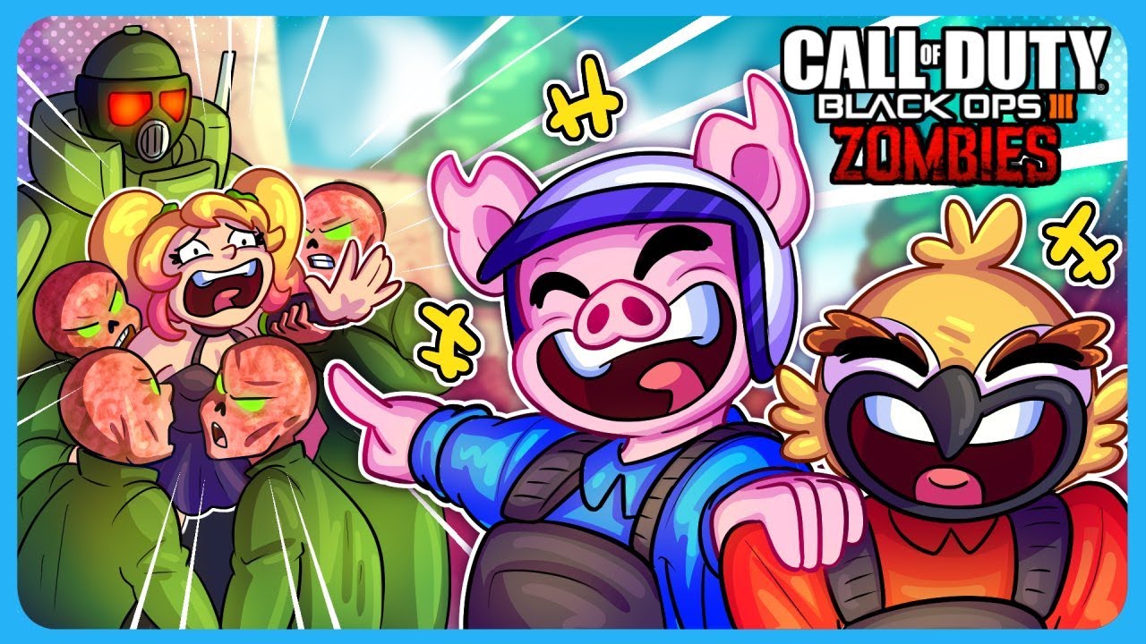 Black Ops 3 Zombies with Pasta is PURE CHAOS