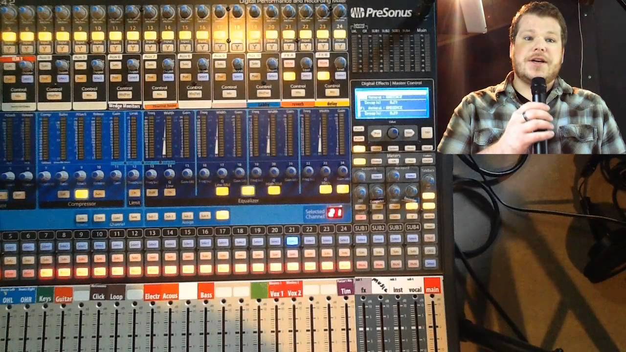 Presonus Audio Training#3 Setting Levels