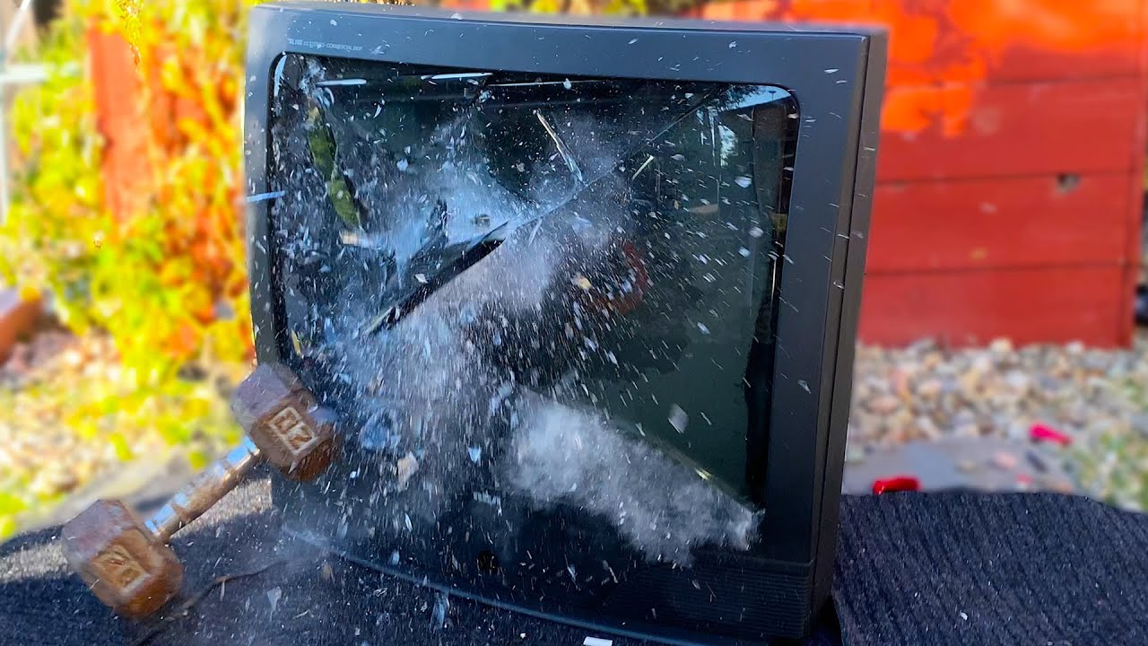 CRT Destruction Compilation