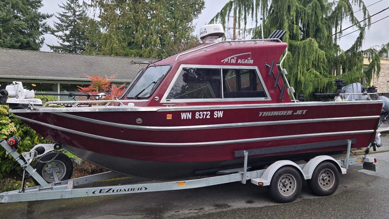 2020 Thunder Jet Chinook OS, 22' w/ bulkhead and aft station.  2025 Yamaha F250DEC motor w 78 hours.