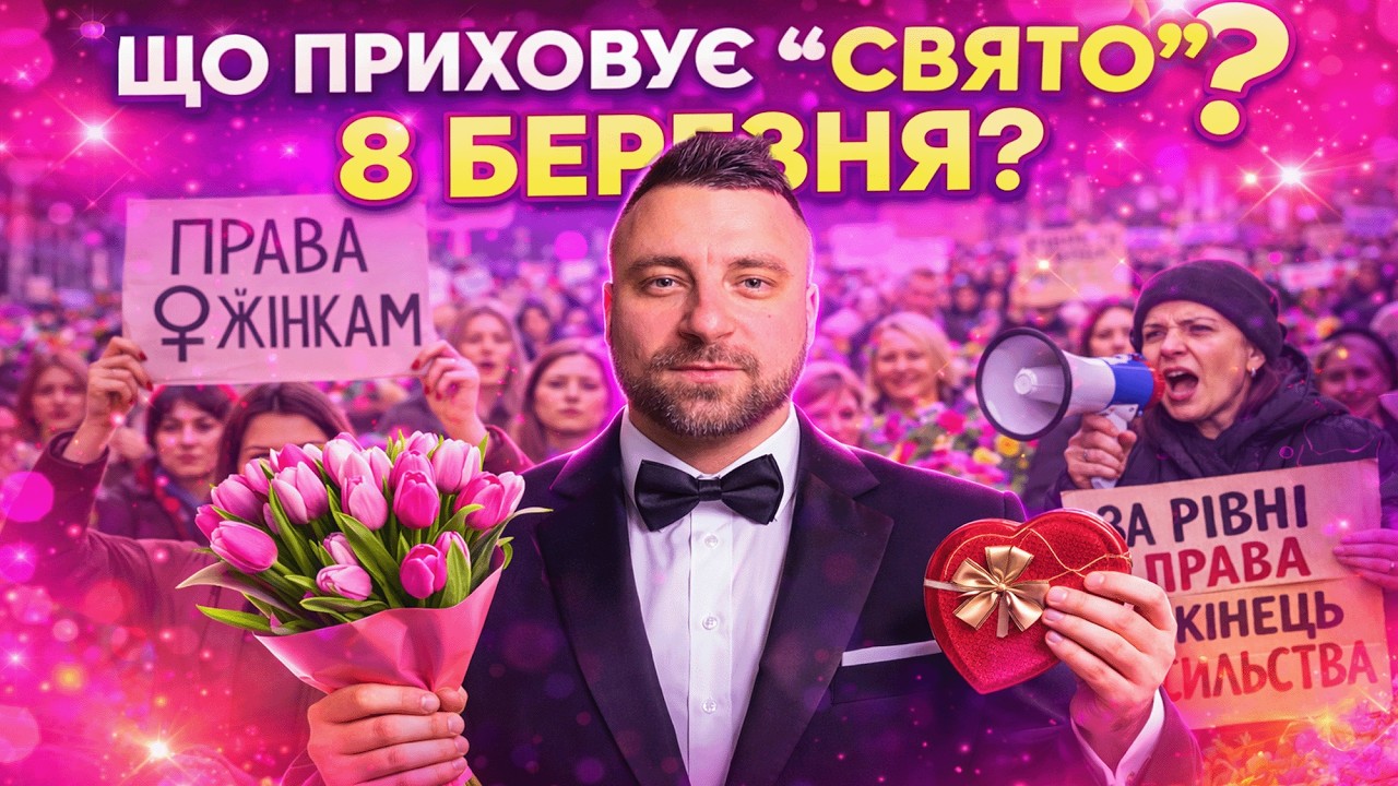 СКАНДАЛИ НАВКОЛО 8 БЕРЕЗНЯ: ЧОМУ ЦЕ СВЯТО ВИКЛИКАЄ СТІЛЬКИ СУПЕРЕЧОК?