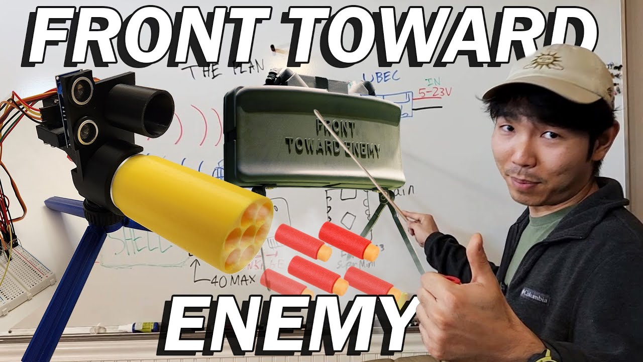 Building a Powerful Nerf Claymore Mine