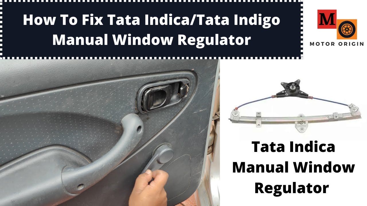 How To Fix Tata Indica/Tata Indigo Manual Window Regulator #tata #cars #carrepair #tataindica