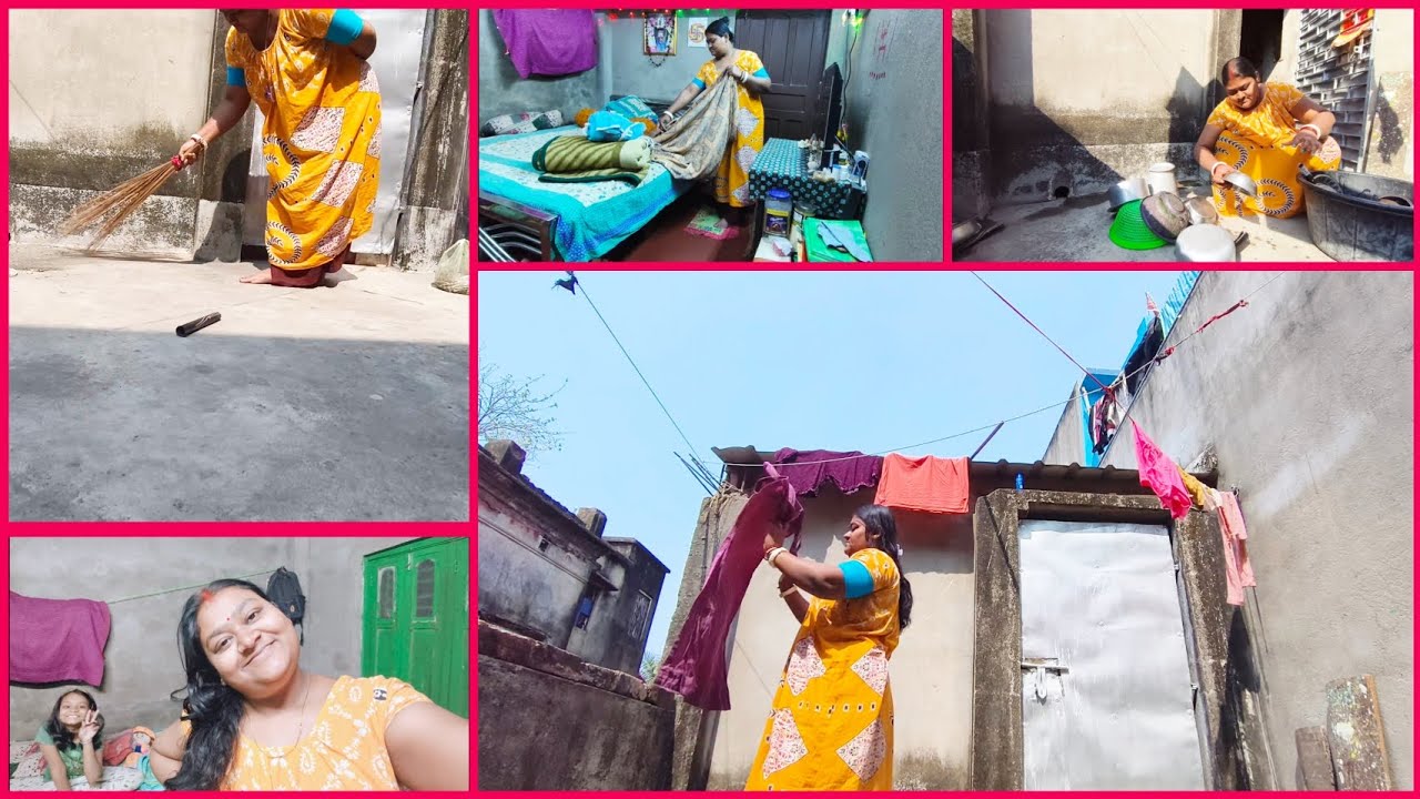 আমার এই ছোট্ট সংসারে সমস্ত কাজ দায়িত্ব কিভাবে নিজের কাঁধে নিয়ে পালন করি।
