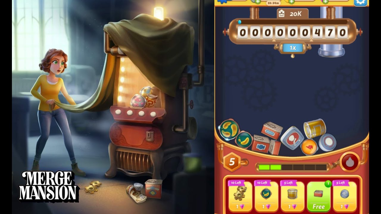 Merge Mansion | Secret Supply Part 1 ⚽️⚾️