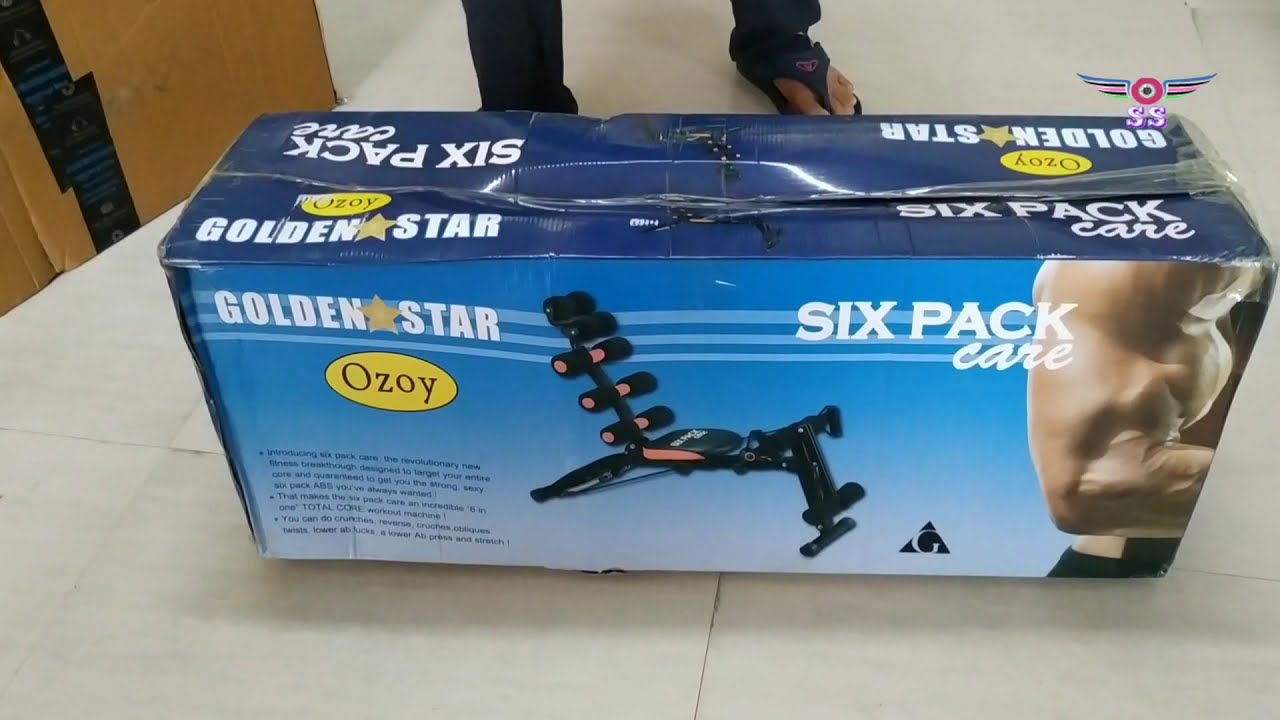 Unboxing and Assembling Six Pack ab Exercise Bench | Six Pack Care Machine