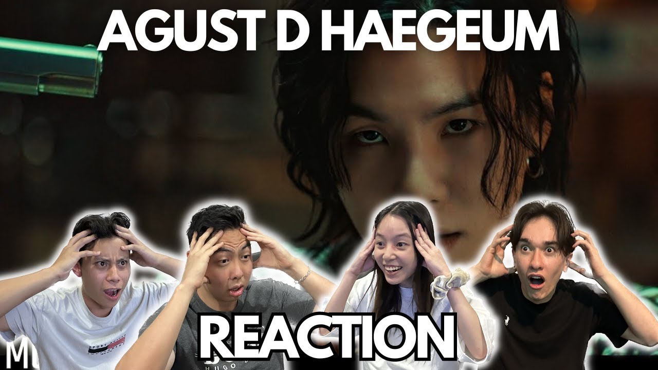 AGUST D 'HAEGEUM' Official MV REACTION!!