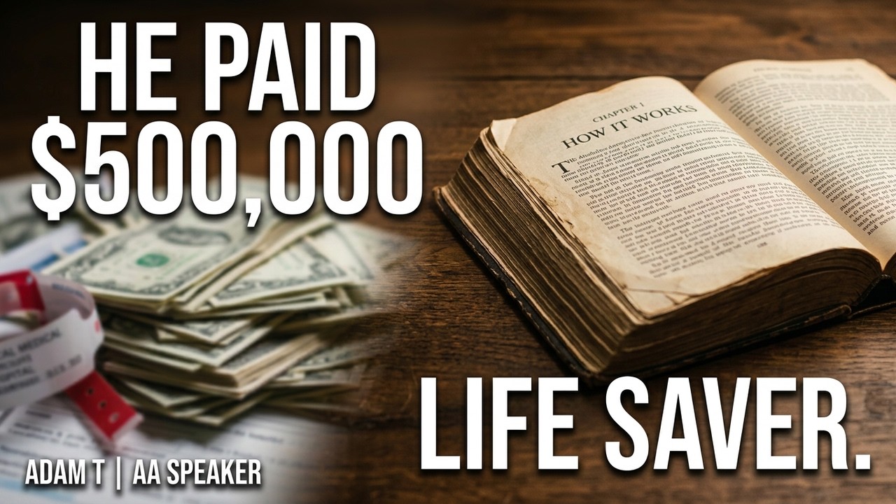 He Paid Half a Million Dollars for a Big Book | Adam T | AA Speaker
