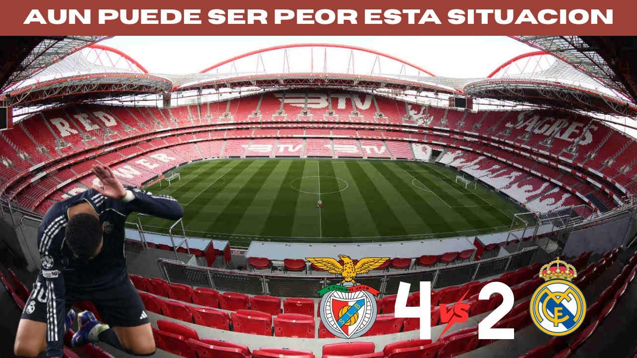 Benfica expone al Real Madrid: fuera de octavos por segundo año seguido
