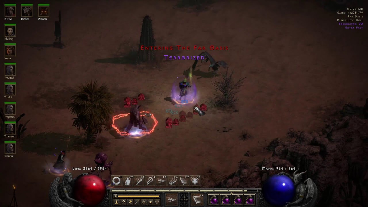 D2R - players 8 - tz - warlock hardcore season 13
