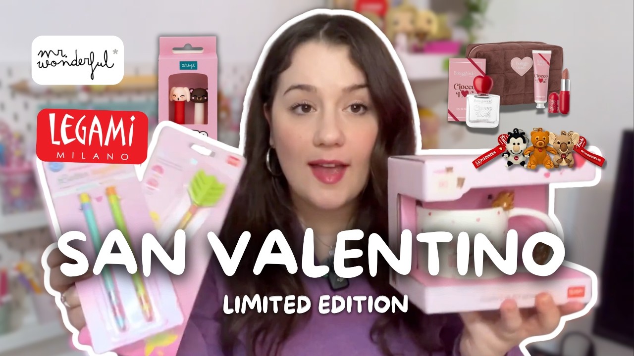 💖 HAUL DI SAN VALENTINO CANCELLERIA DI LEGAMI E MR. WONDERFUL💖