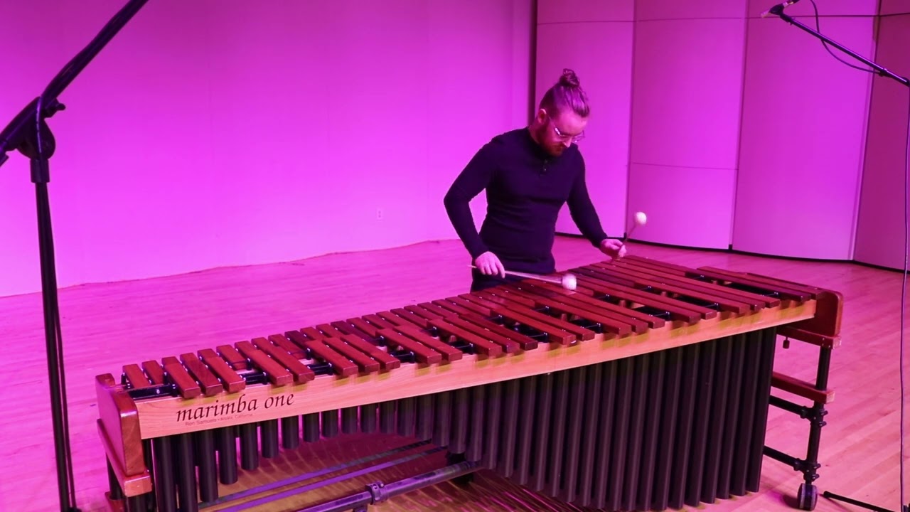 Cello Suite No. 2 in D Minor: Gigue (arr. Marimba) // J.S. Bach