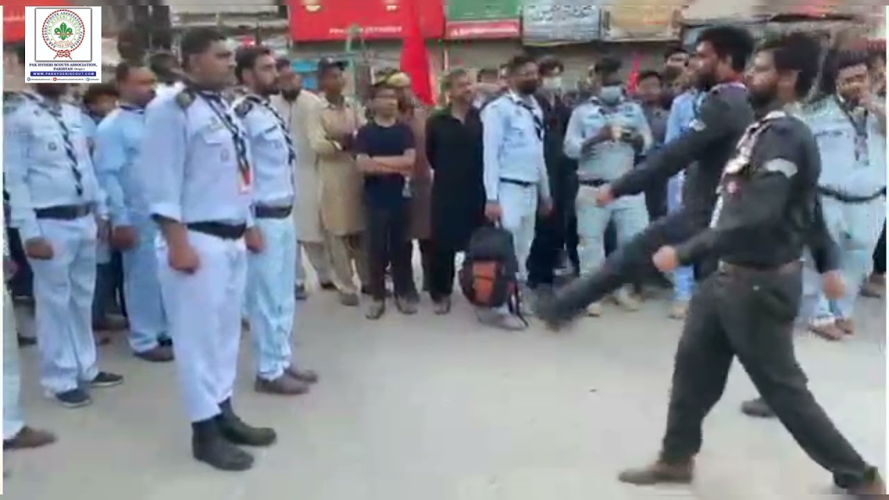Lead Exchange Markazi Jaloos Chehlum Shuhda-e-Karbala 1443/2021 Pak Hyderi Scouts Buturab Scouts