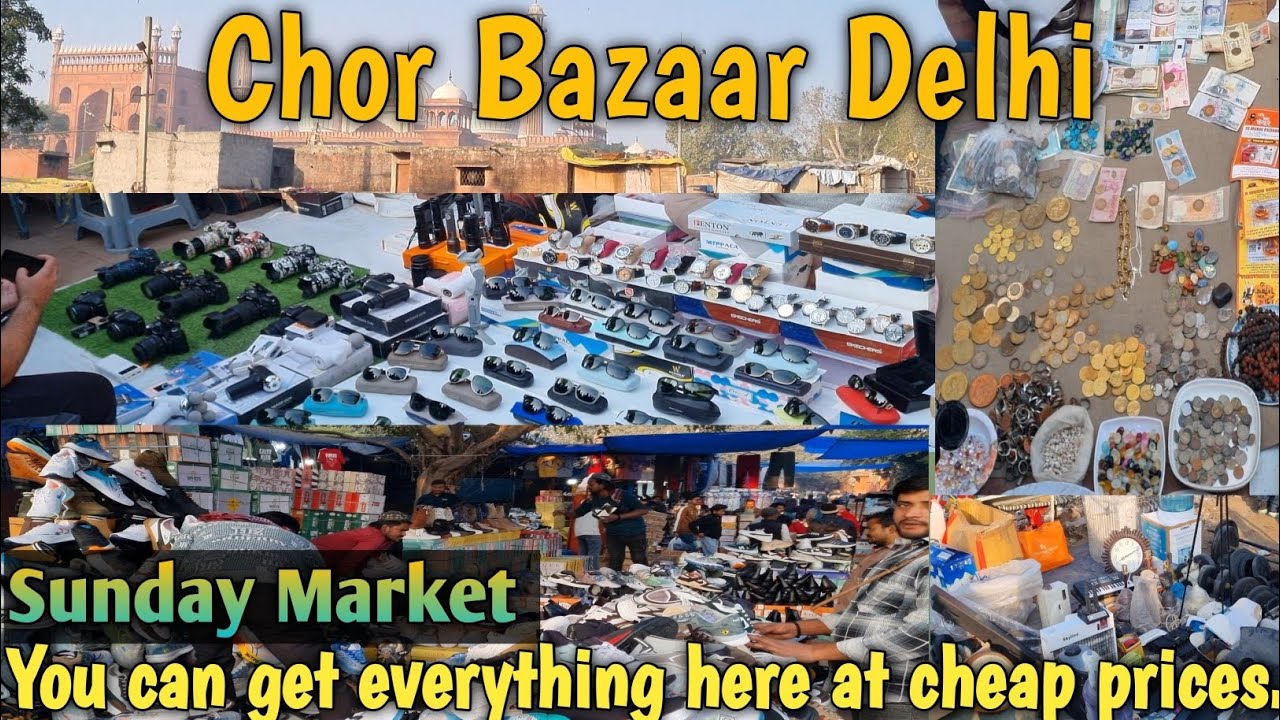 Chor Bazaar Old Delhi ,2026 Sunday Market, Lal Qila, Jama Masjid चोर बाजार. Complete Information. 🤩