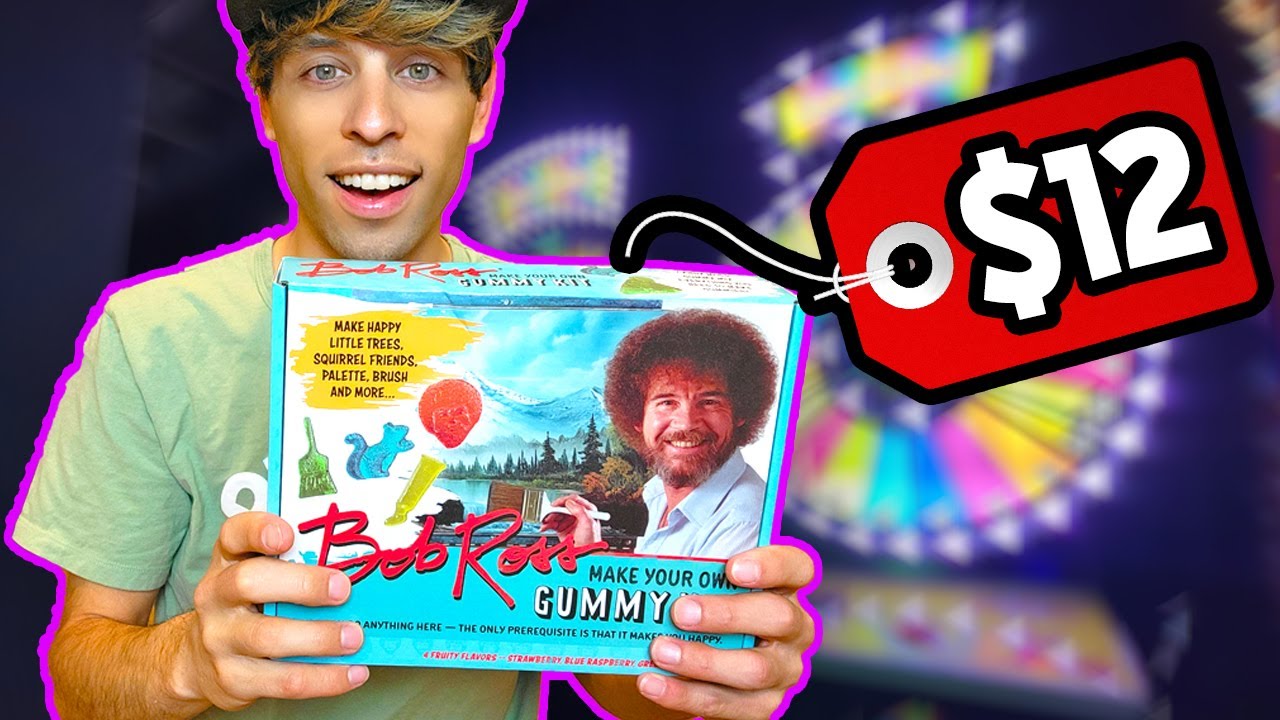 Can I WIN a Bob Ross Gummy Kit CHEAPER at the Arcade?