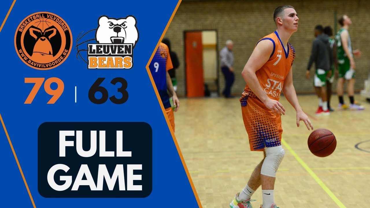 TDM2: Bavi Vilvoorde vs Stella Artois Leuven Bears B: 79-63