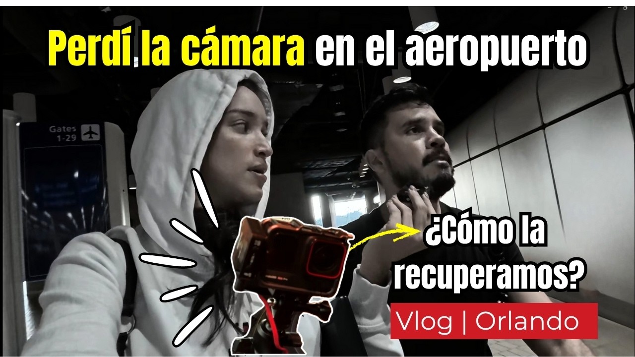¿Cómo recuperar OBJETOS PERDIDOS en un AEROPUERTO? | VIAJE a ORLANDO