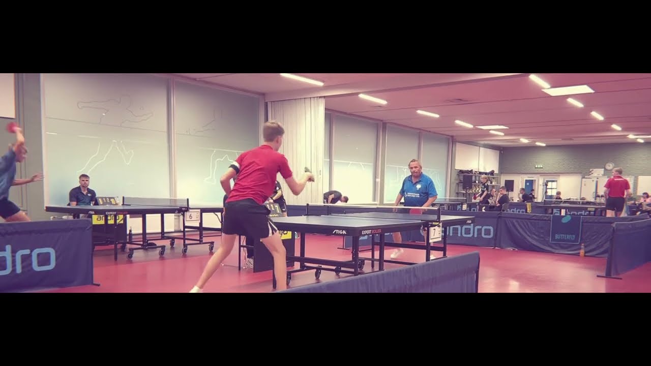Martin Svendsen, Holbæk BTK vs Jonas M. Hansen, Allerød Bordtennisklub