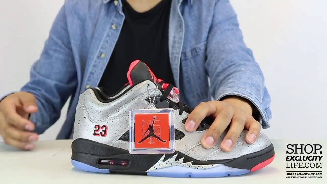 Air Jordan 5 Low Retro "Neymar" Unboxing Video at Exclucity