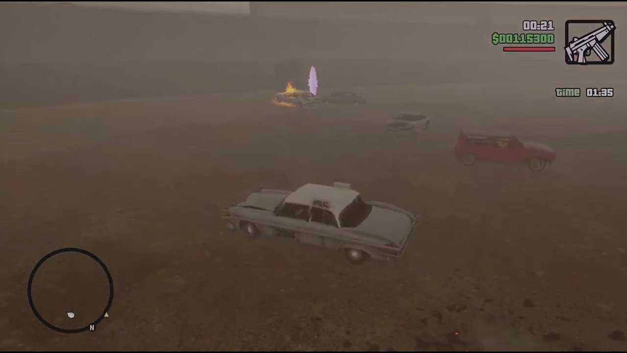 Grand Theft Auto: San Andreas – The Definitive Edition. #cars #gameplay