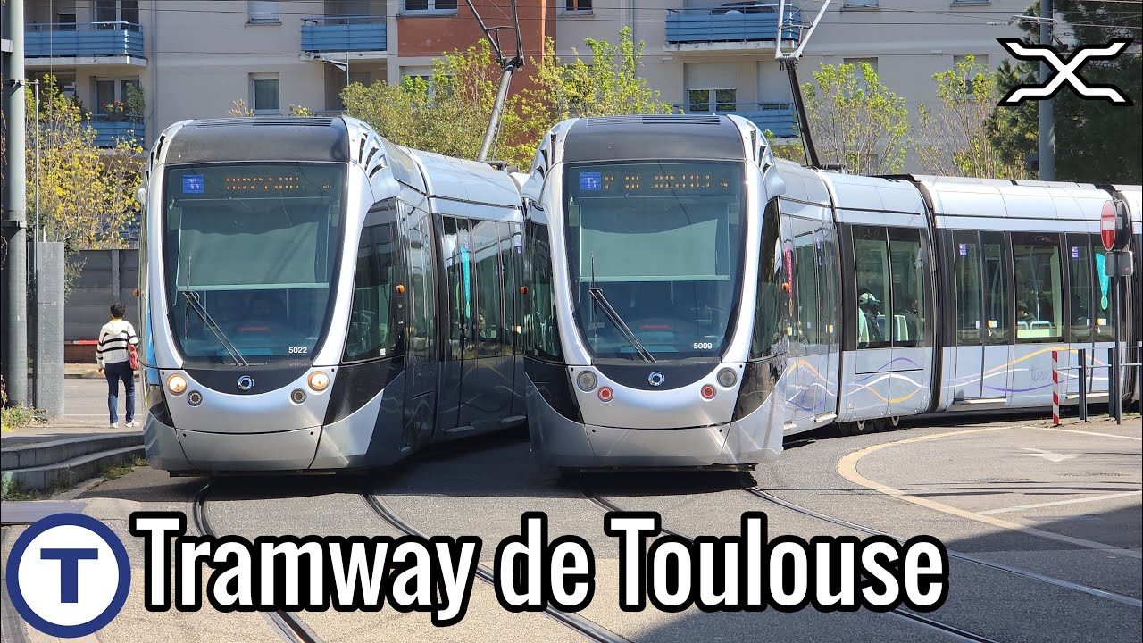 Tramway de Toulouse | Alstom Citadis | Occitanie | France