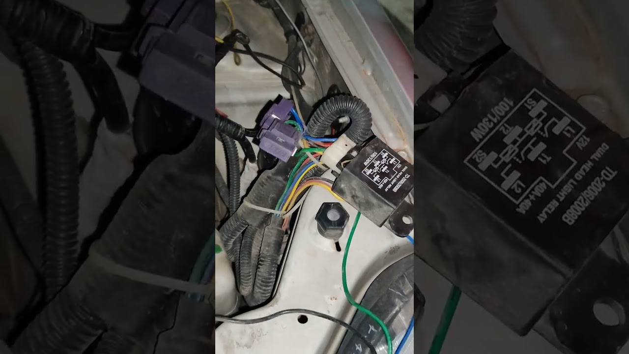 how to check car headlight wiring