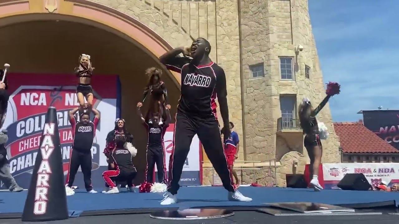 Navarro college game day performances 2023 Cheer Nationals #navarro2023  #Daytonacheer