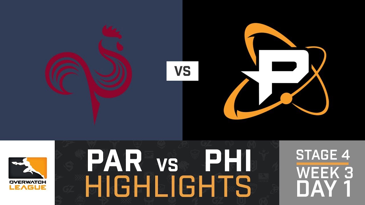 HIGHLIGHTS Paris Eternal vs. Philadelphia Fusion | Stage 4 | Week 3 | Day 1 | Overwatch League